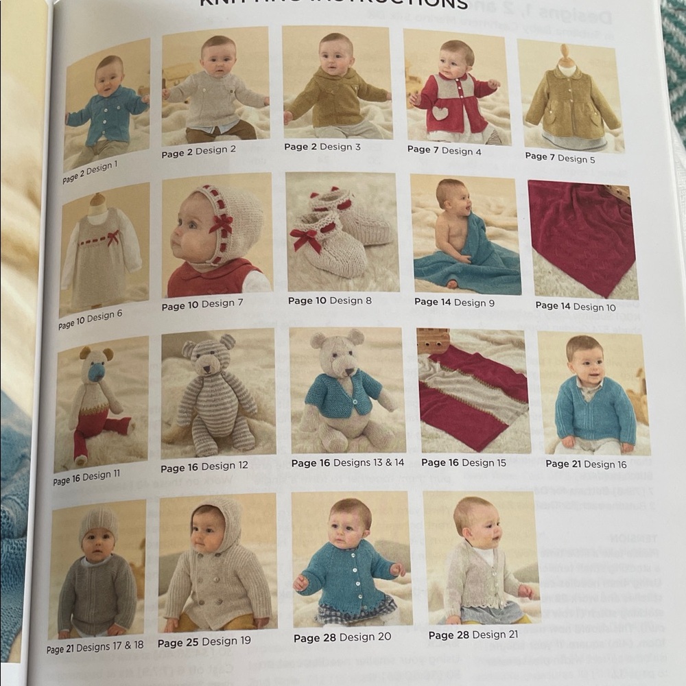 Sublime Baby Knitting Pattern Book - Picture 13 of 14